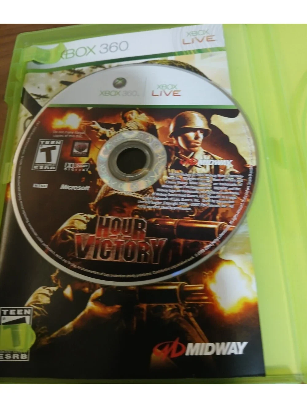 Hour of Victory (Microsoft Xbox 360, 2007)